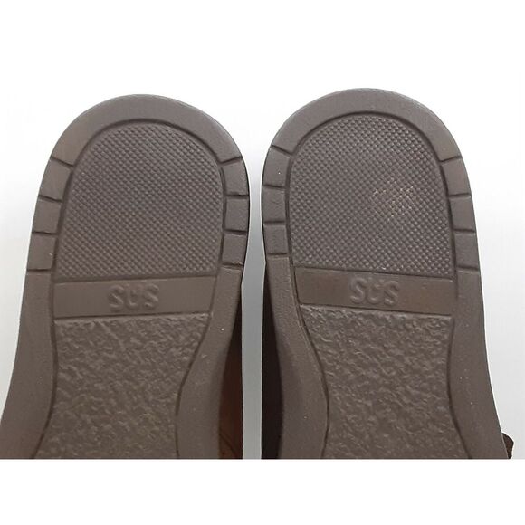 SAS Women's Free Time Chocolate Brown Suede Walking Shoes Sz 10W Tripad Comfort - Picture 7 of 11